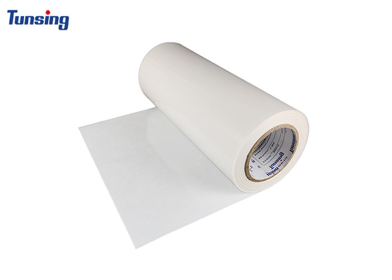 刺繍パッチのための熱い溶解の付着力フィルムの乳白色の白く半透明なPESポリエステル